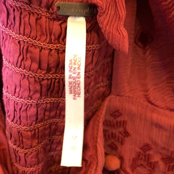 Free People Red Mini Dress - Picture 8 of 14